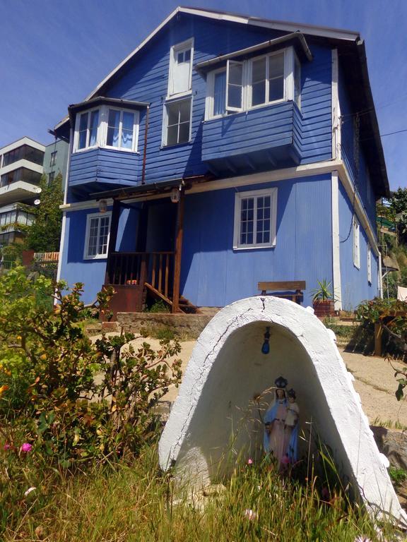 Hostal Faro Azul Valparaiso Bagian luar foto