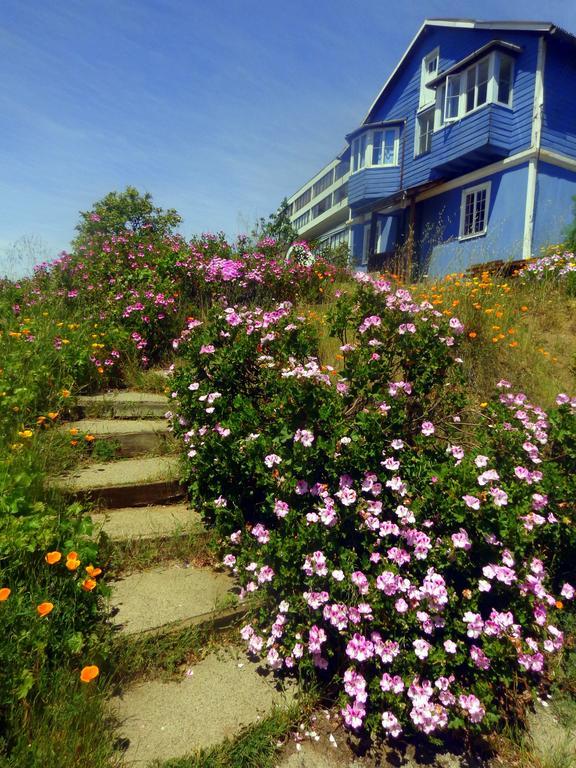 Hostal Faro Azul Valparaiso Bagian luar foto