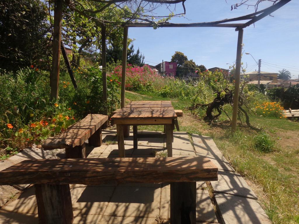 Hostal Faro Azul Valparaiso Bagian luar foto