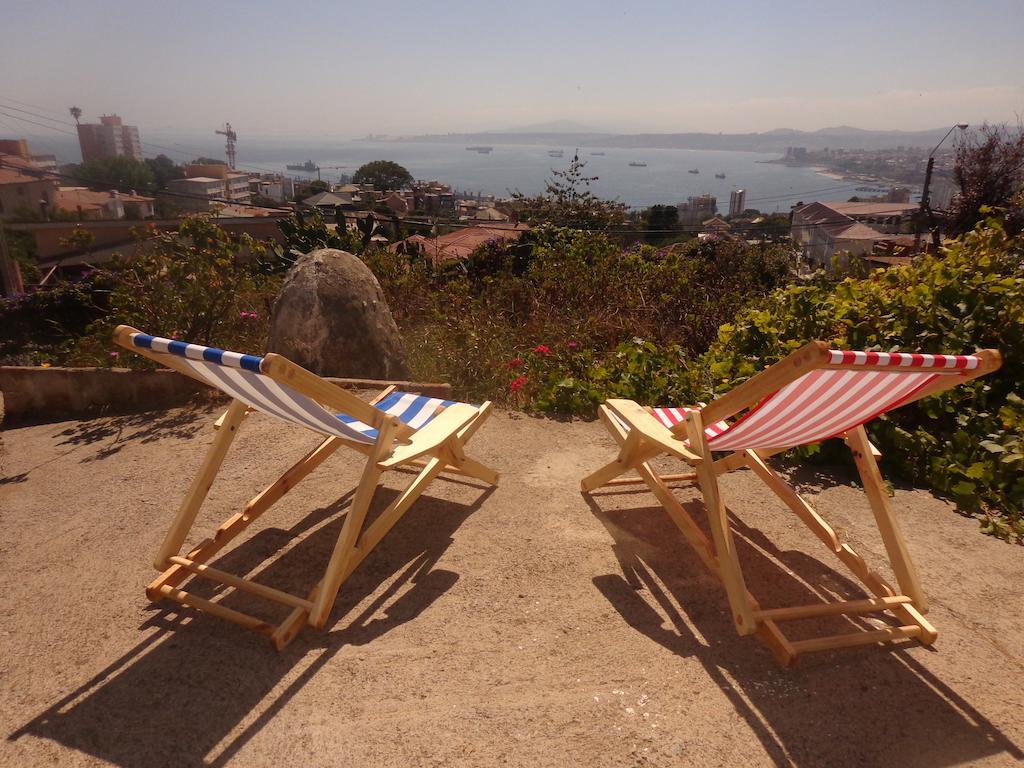 Hostal Faro Azul Valparaiso Bagian luar foto
